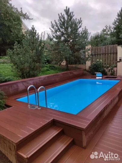 Пластиковый бассейн