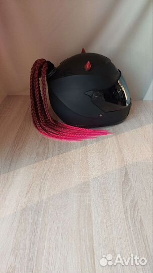 Хвост на шлем