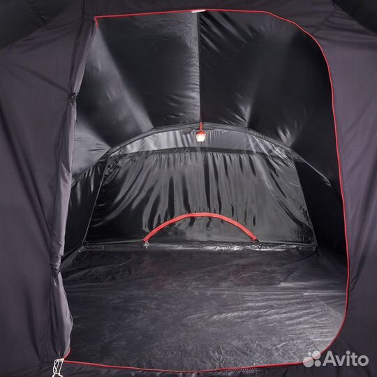 Палатка туристическая 4 местная с тамбуром quechua