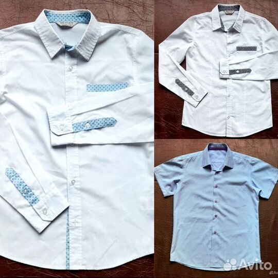 Рубашки, Пиджаки, Брюки, Галстуки