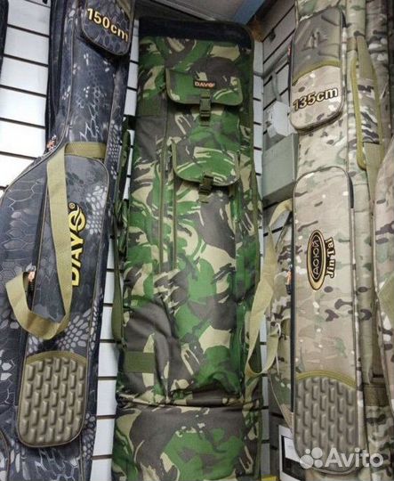 Рыболовные Чехлы полужесткие - жёсткие MF