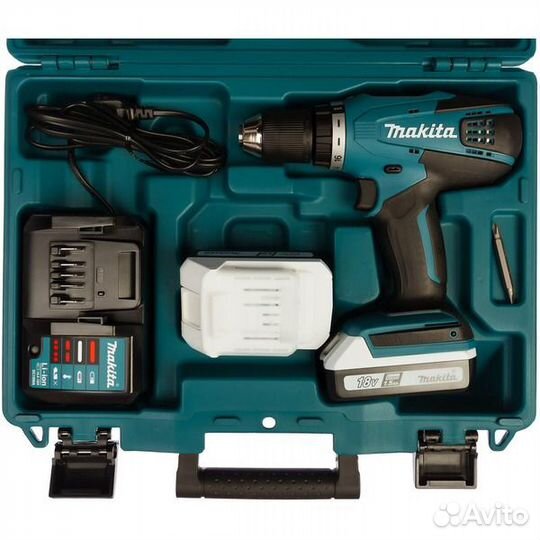 Дрель шуруповерт Makita DF488DWE