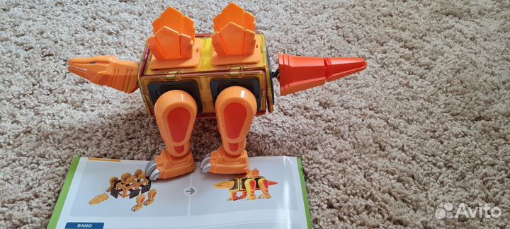 Магнитный конструктор magformers динозавр