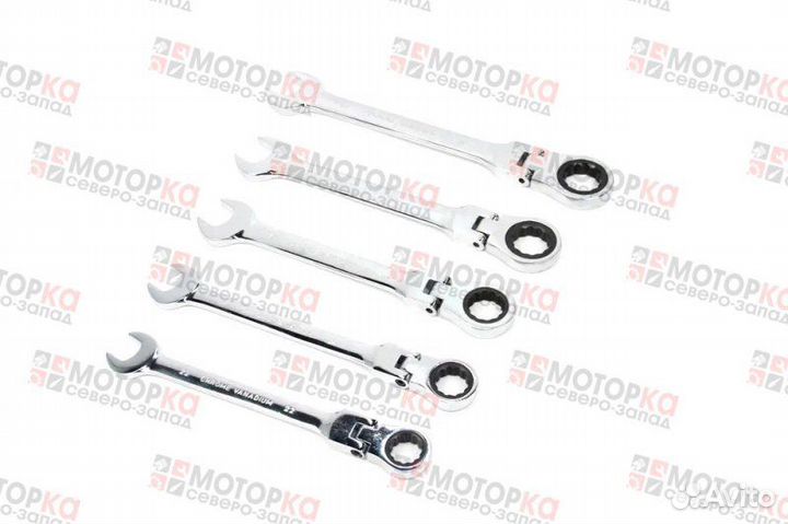 Набор инструментов ключей 18 предметов с трещоткой