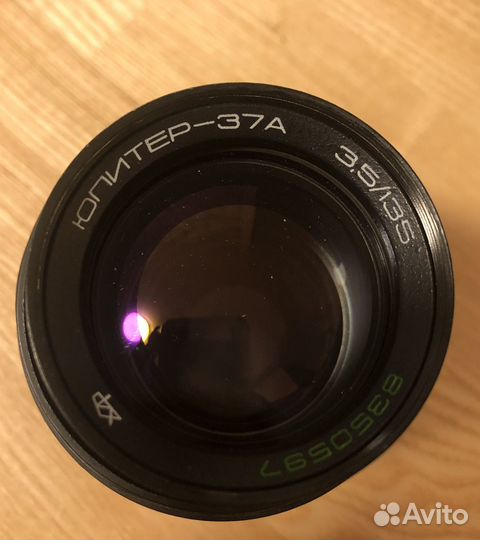 Пленочный фотоаппарат Зенит с двумя объективами