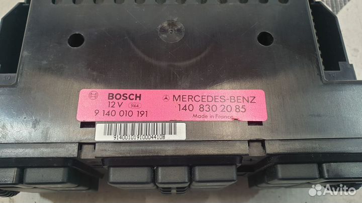 Блок управления климат контролем на Mercedes W140