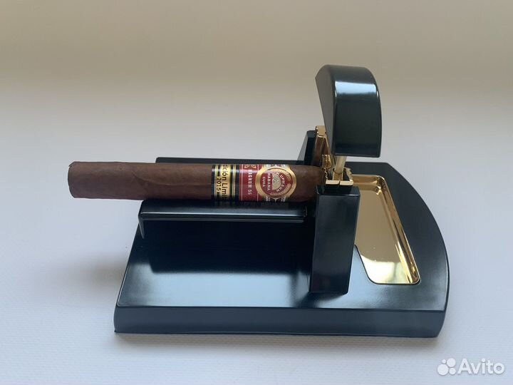 Люксовая настольная сигарная гильотина