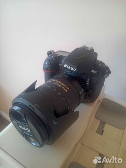 Зеркальный фотоаппарат Nikon D800+объектив 28-300+