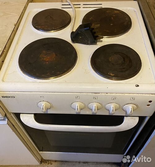 Плита электрическая с духовкой beko