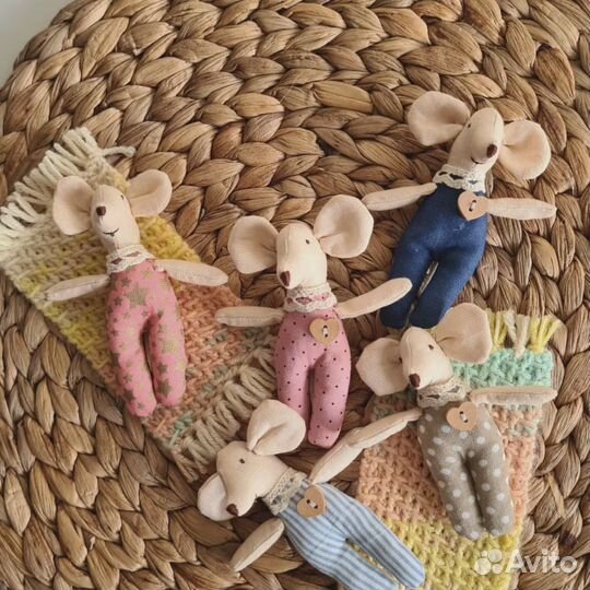 Мышонок в стиле Майлег (Maileg)