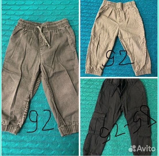 Детские вещи h&m, marc& spenser 86,92 98104 см