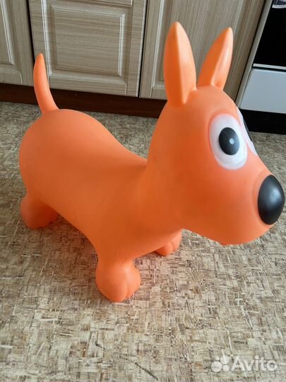 Надувной прыгун щенок