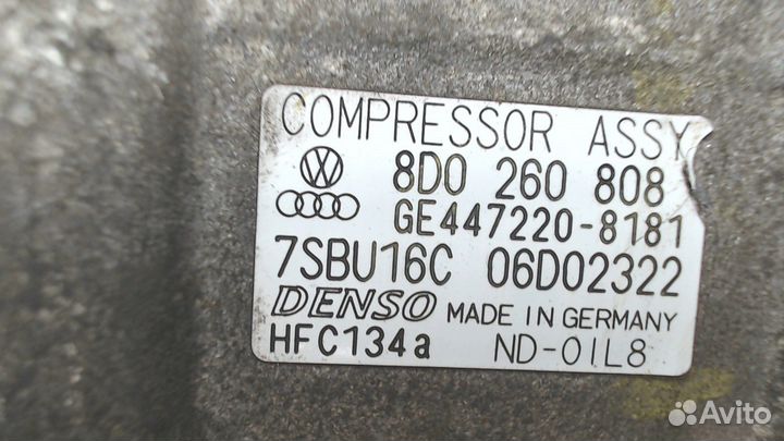 Компрессор кондиционера Volkswagen Passat 5, 2004