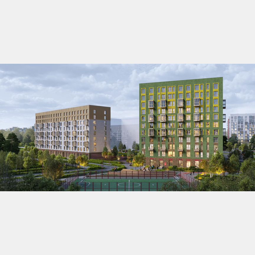 1-к. квартира, 33 м², 7/9 эт.
