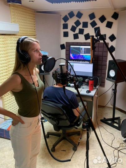 Диктор озвучка текста