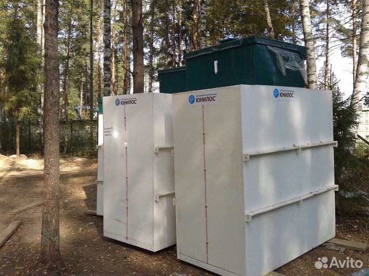 Установка септика под ключ