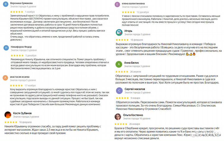 Иск в суд, досудебная претензия, жалоба, апелляция