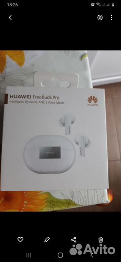Беспроводные наушники Huawei FreeBuds Pro T0003