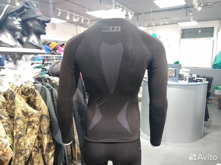 Термобелье кофта freenord energytech EVO, серый