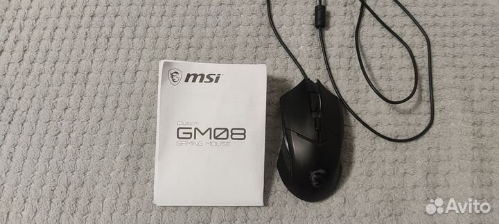 Игровая мышь msi gm08