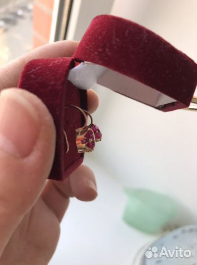 Золотые серьги СССР
