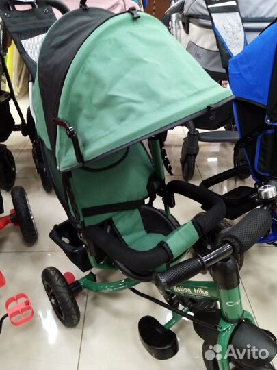 Детский велосипед коляска