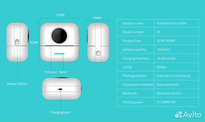 Термопринтер mini