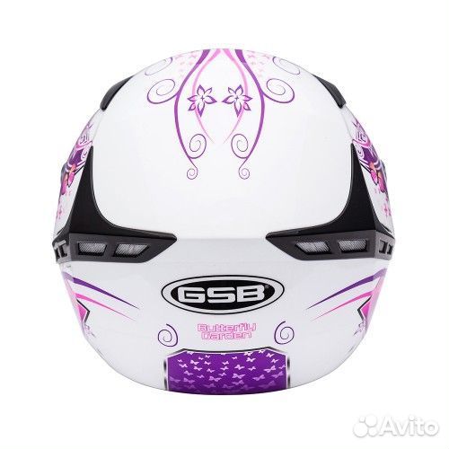 Шлем открытый GSB G-240 BTF White