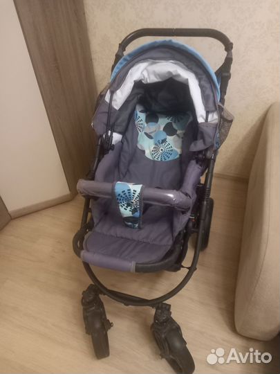 Детская коляска 2 В 1,от 0 до 3-Х лет