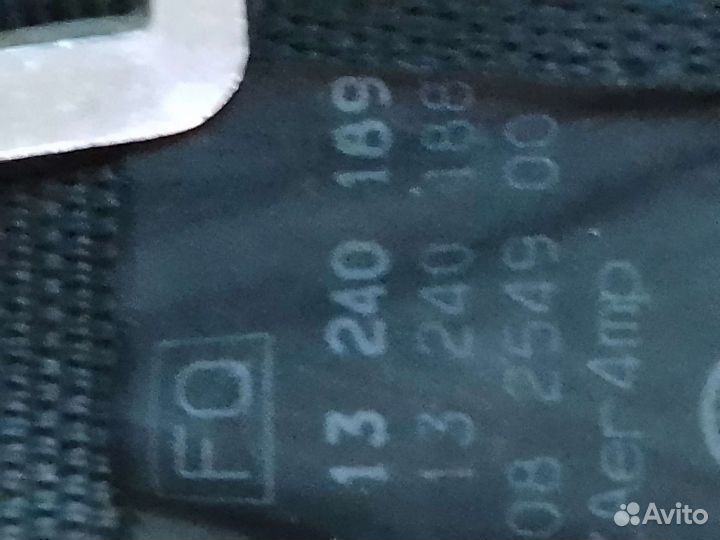 Передние ремни безопасности Opel Corsa D