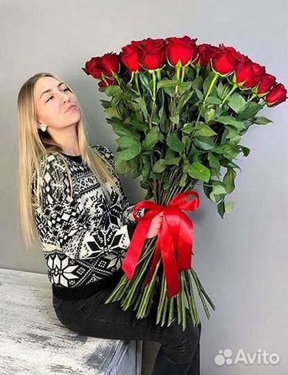 Розы Высокие Розы Гиганты Доставка Москва
