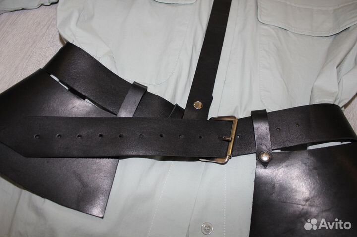 Ремень портупея кожа