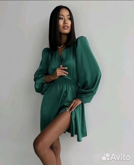 Платье новое 42-46 шёлк