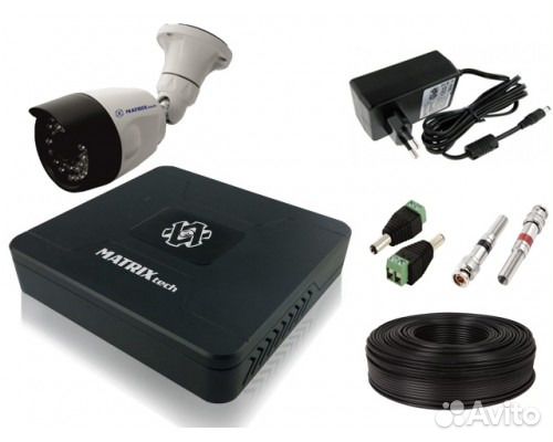 Комплект видеонаблюдения уличный