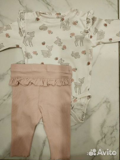 Костюм с боди hm 62