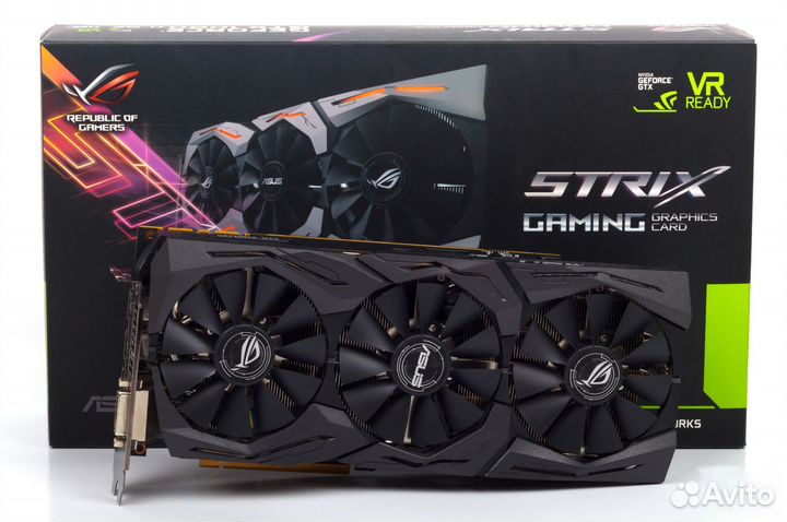Видеокарта Asus RIS Strix 1080Ti