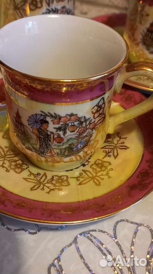 Сервиз кофейный Мадонна Гейша ГДР