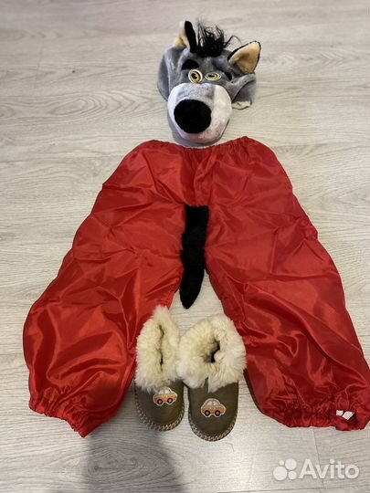 Новогодний костюм волка