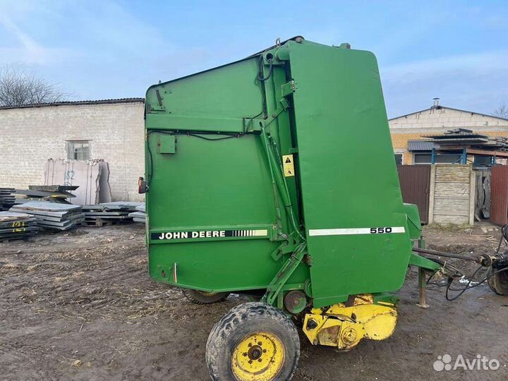 Пресс-подборщик John Deere 550, 1996