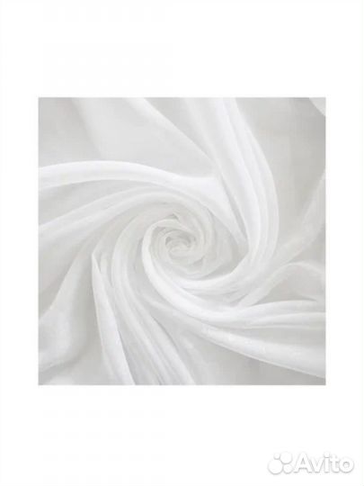 Тюль Witerra Вуаль с бабочками на ленте, 140х145