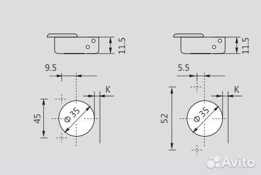 Петля полунакладная с доводчиком 100 гр (C85B6A5F)
