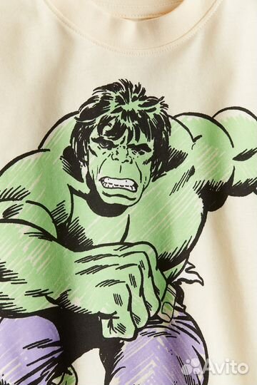 Футболка h&m Марвел халк новая