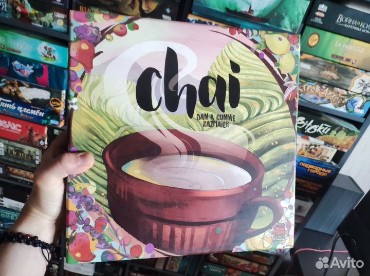 Настольная игра Chai делюкс-издание, с дополнением