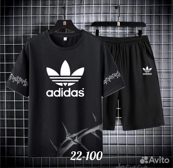 Костюм шорты и футболка adidas