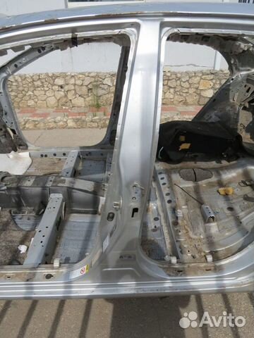 Порог со стойкой левый Toyota Corolla 150