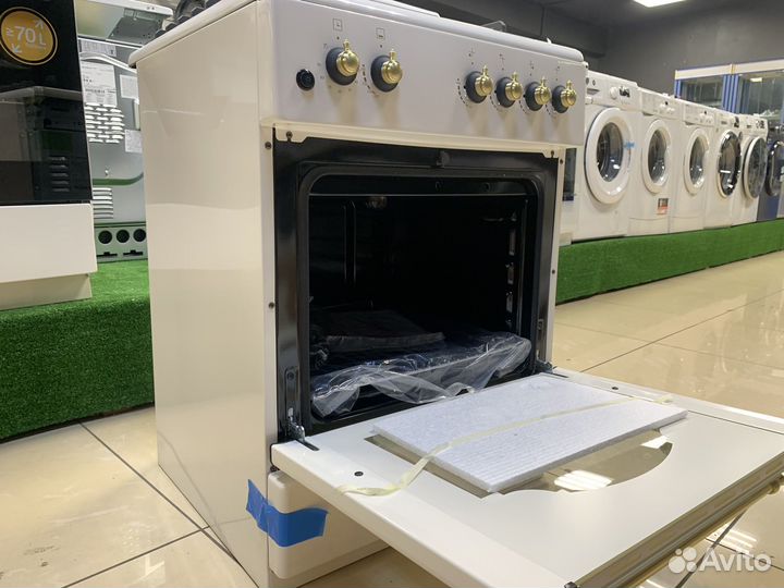 Газовая плита De Luxe бежевый