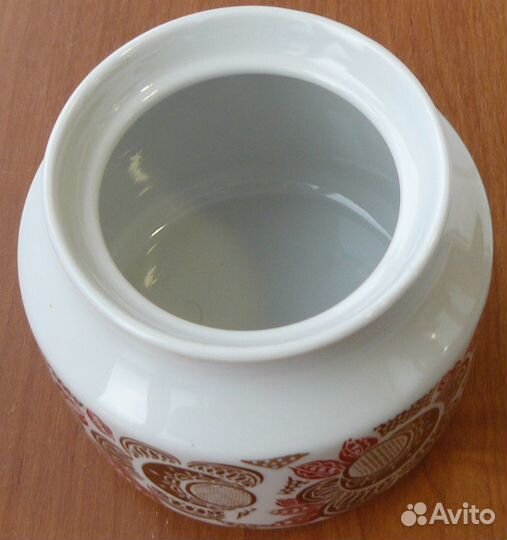 Сахарница вазочка фарфор клеймо Вербилки
