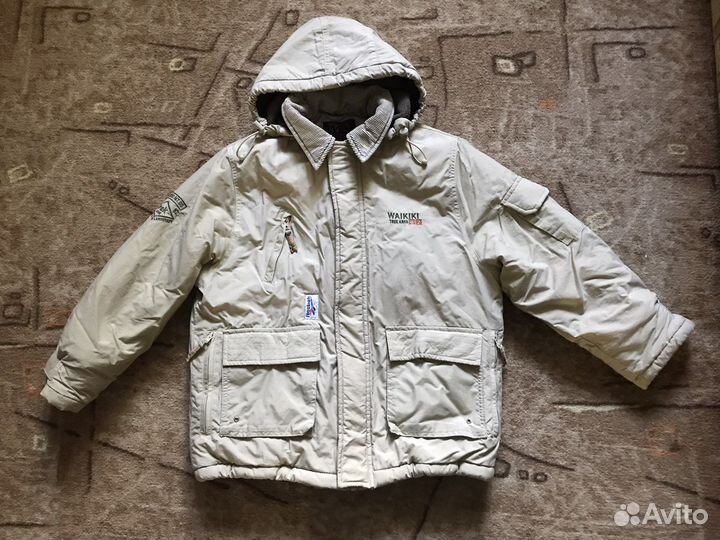 Куртка зимняя для мальчика рост 140