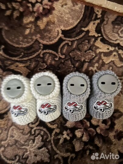 Пинетки вязаные