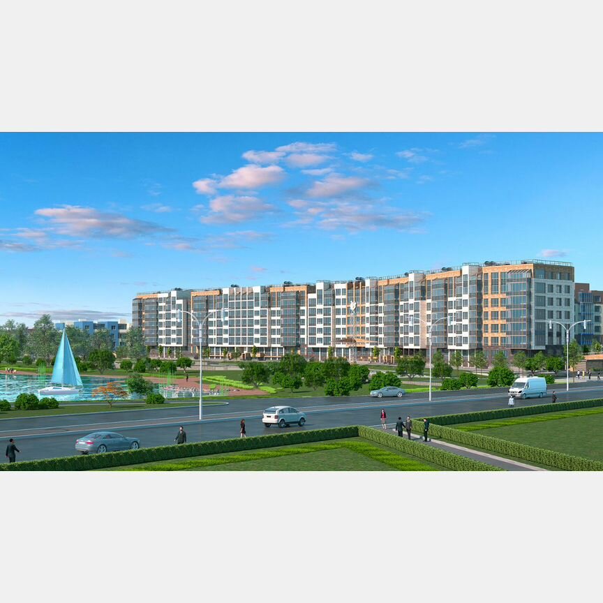 1-к. квартира, 34,4 м², 3/7 эт.